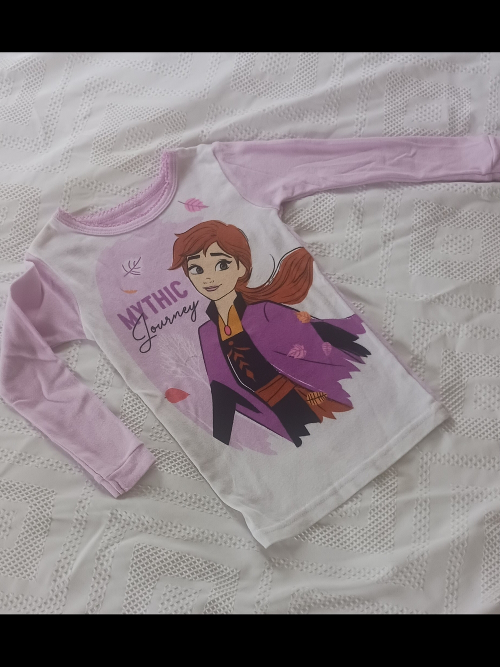 Frozen Disney 'Mythic Journey' Long Sleeve Tee or Jammie Top Girl's 4T